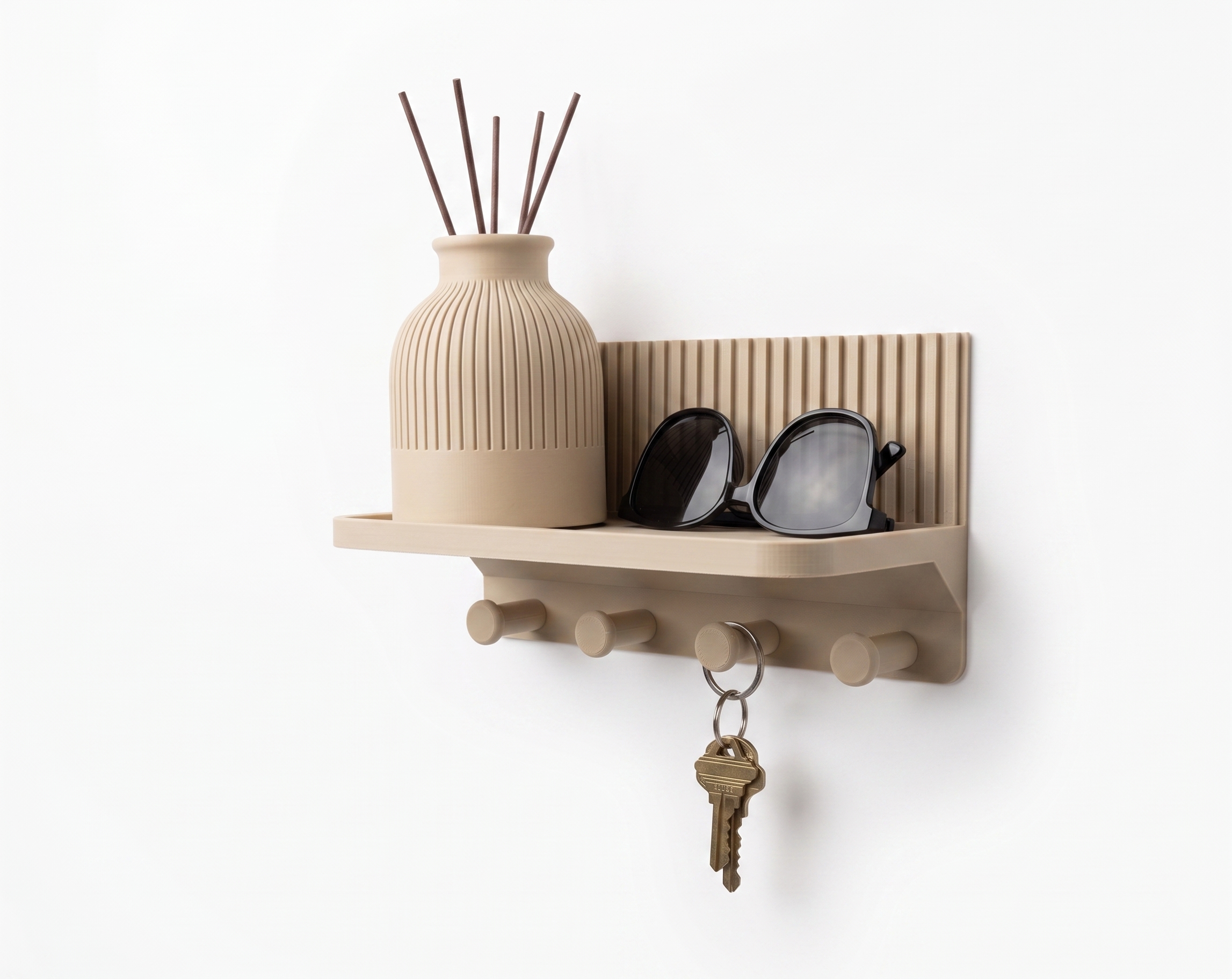 Entrance Door Hook & Shelf